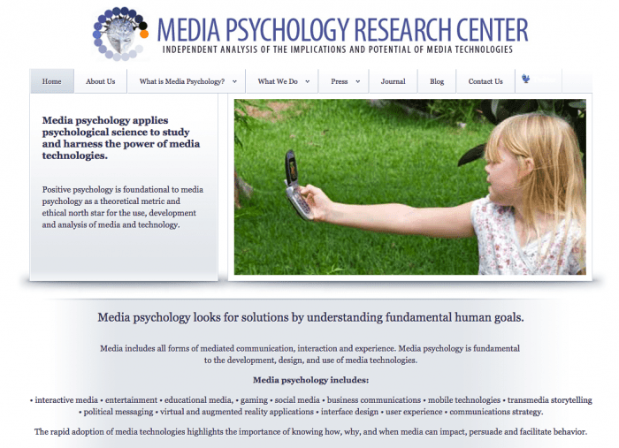 media psychology research center